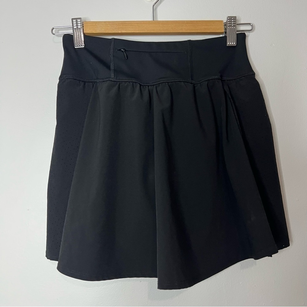 Spanx black mini skort skirt size small - Picture 4 of 7